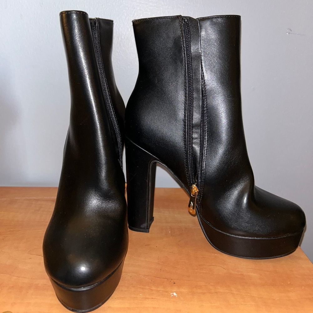 Black booties